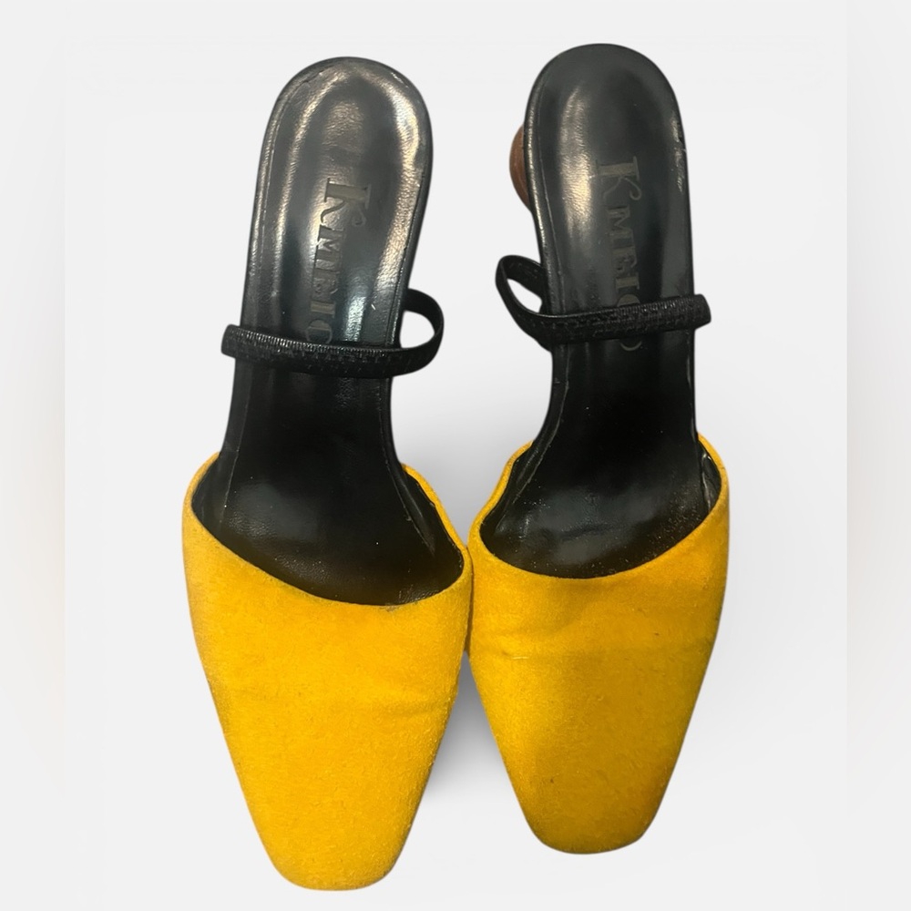 KMEIOO slingback pumps